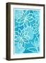 Blue Botanical I-Flora Kouta-Framed Art Print