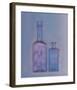 Blue Bottles-null-Framed Art Print