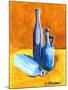 Blue Bottles-Cindy Thornton-Mounted Art Print