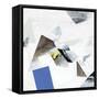 Blue Box I-PI Studio-Framed Stretched Canvas