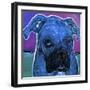 Blue Boxer-MADdogART-Framed Giclee Print