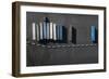 Blue Boxes 10-Moises Levy-Framed Giclee Print