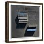 Blue Boxes 2-Moises Levy-Framed Giclee Print