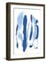 Blue Breeze V-Christina Long-Framed Art Print