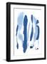 Blue Breeze V-Christina Long-Framed Art Print