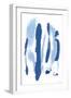 Blue Breeze V-Christina Long-Framed Art Print