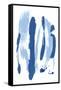 Blue Breeze V-Christina Long-Framed Stretched Canvas