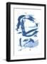 Blue Breeze VIII-Christina Long-Framed Art Print