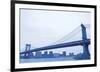 Blue Bridge-Erin Clark-Framed Giclee Print