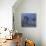 Blue Bubble Morning-Kent Mathiesen-Stretched Canvas displayed on a wall