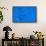 Blue Bubbles-Steve Gadomski-Framed Stretched Canvas displayed on a wall