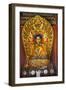 Blue Buddha Hands, Peace Altar Offerings Yonghe Gong Buddhist Lama Temple-William Perry-Framed Photographic Print