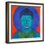 Blue Buddha-Elena Ray-Framed Art Print