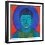 Blue Buddha-Elena Ray-Framed Art Print