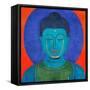 Blue Buddha-Elena Ray-Framed Stretched Canvas