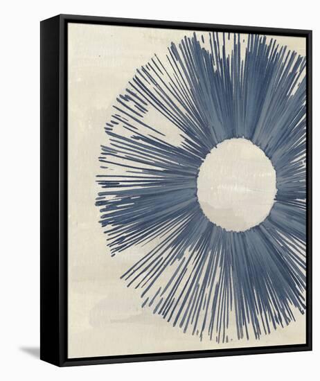 Blue Burst I-Melissa Wang-Framed Stretched Canvas