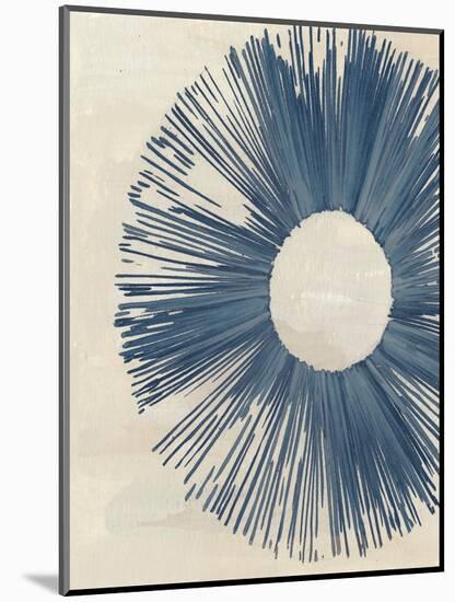 Blue Burst I-Melissa Wang-Mounted Art Print