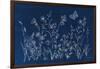 Blue Butterfly Garden-Danhui Nai-Framed Art Print