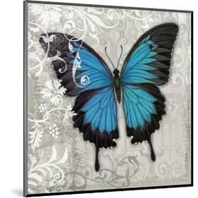 Blue Butterfly II-Alan Hopfensperger-Mounted Art Print