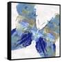 Blue Butterfly-Eva Watts-Framed Stretched Canvas