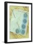 Blue Buttons-Den Reader-Framed Photographic Print