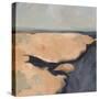 Blue California Coast II-Jacob Green-Stretched Canvas