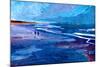 Blue Californian Seascape In Big Sur-Markus Bleichner-Mounted Art Print