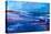 Blue Californian Seascape In Big Sur-Markus Bleichner-Stretched Canvas