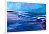 Blue Californian Seascape In Big Sur-Markus Bleichner-Framed Art Print