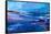 Blue Californian Seascape In Big Sur-Markus Bleichner-Framed Stretched Canvas