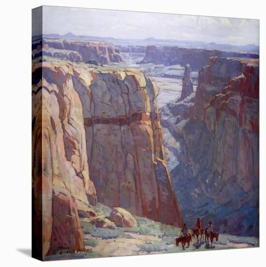 Blue Canyon-Edgar Payne-Stretched Canvas