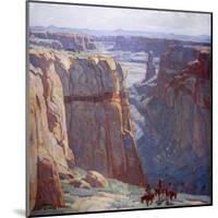 Blue Canyon-Edgar Payne-Mounted Art Print