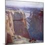 Blue Canyon-Edgar Payne-Mounted Art Print