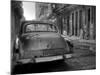 Blue Car in Havana, Cuba, Caribbean-Nadia Isakova-Mounted Photographic Print