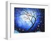 Blue Cascade-Megan Aroon Duncanson-Framed Art Print