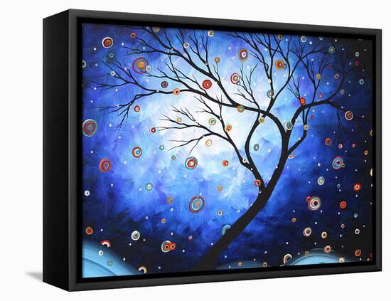 Blue Cascade-Megan Aroon Duncanson-Framed Stretched Canvas