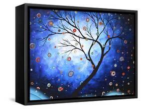 Blue Cascade-Megan Aroon Duncanson-Framed Stretched Canvas