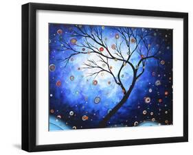 Blue Cascade-Megan Aroon Duncanson-Framed Art Print