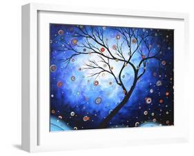 Blue Cascade-Megan Aroon Duncanson-Framed Art Print