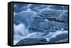 Blue Cascading Water-Anthony Paladino-Framed Stretched Canvas