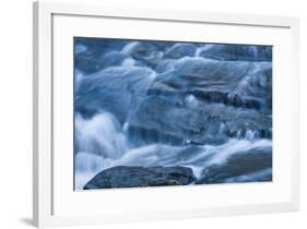 Blue Cascading Water-Anthony Paladino-Framed Giclee Print