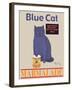 Blue Cat-Ken Bailey-Framed Premium Giclee Print