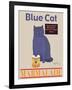 Blue Cat-Ken Bailey-Framed Premium Giclee Print