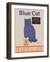 Blue Cat-Ken Bailey-Framed Premium Giclee Print