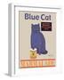 Blue Cat-Ken Bailey-Framed Premium Giclee Print