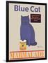 Blue Cat-Ken Bailey-Framed Giclee Print