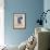 Blue Cat-Ken Bailey-Framed Giclee Print displayed on a wall