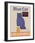 Blue Cat-Ken Bailey-Framed Giclee Print