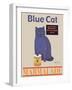 Blue Cat-Ken Bailey-Framed Giclee Print