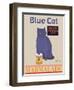 Blue Cat-Ken Bailey-Framed Premium Giclee Print